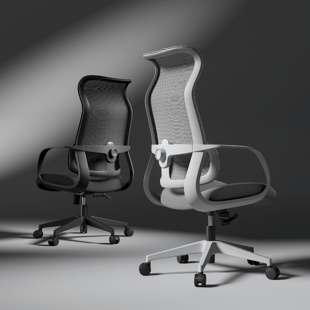 Hertz-V High Back Office Cantilever Chair