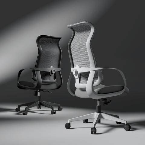 Hertz-V High Back Office Cantilever Chair