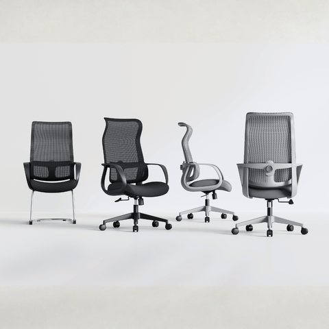 Hertz-V High Back Office Cantilever Chair