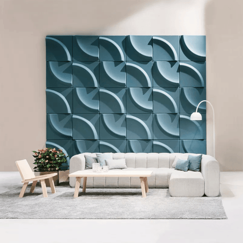 3D Carved Decorative PET Acoustic Panel