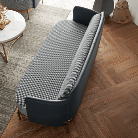 Adino Three Seater Luxury Nordic Fabric Lounge Sofa