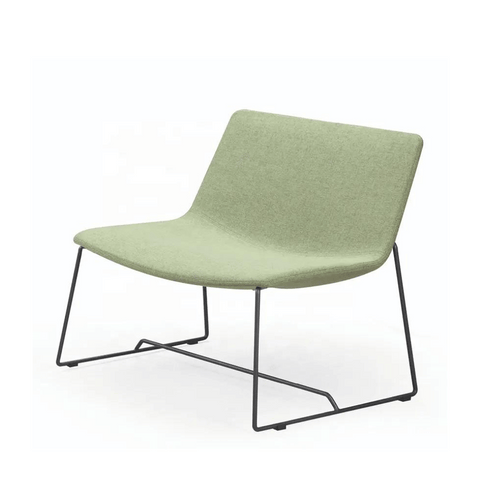 Caden Minimalist Fabric Office Lounge Chair - Gavisco Office Furniture