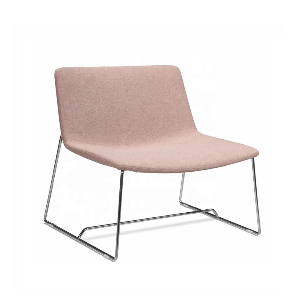 Caden Minimalist Fabric Office Lounge Chair - Gavisco Office Furniture