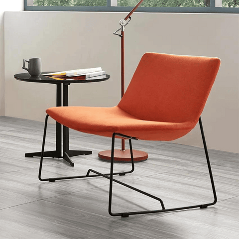 Caden Minimalist Fabric Office Lounge Chair - Gavisco Office Furniture