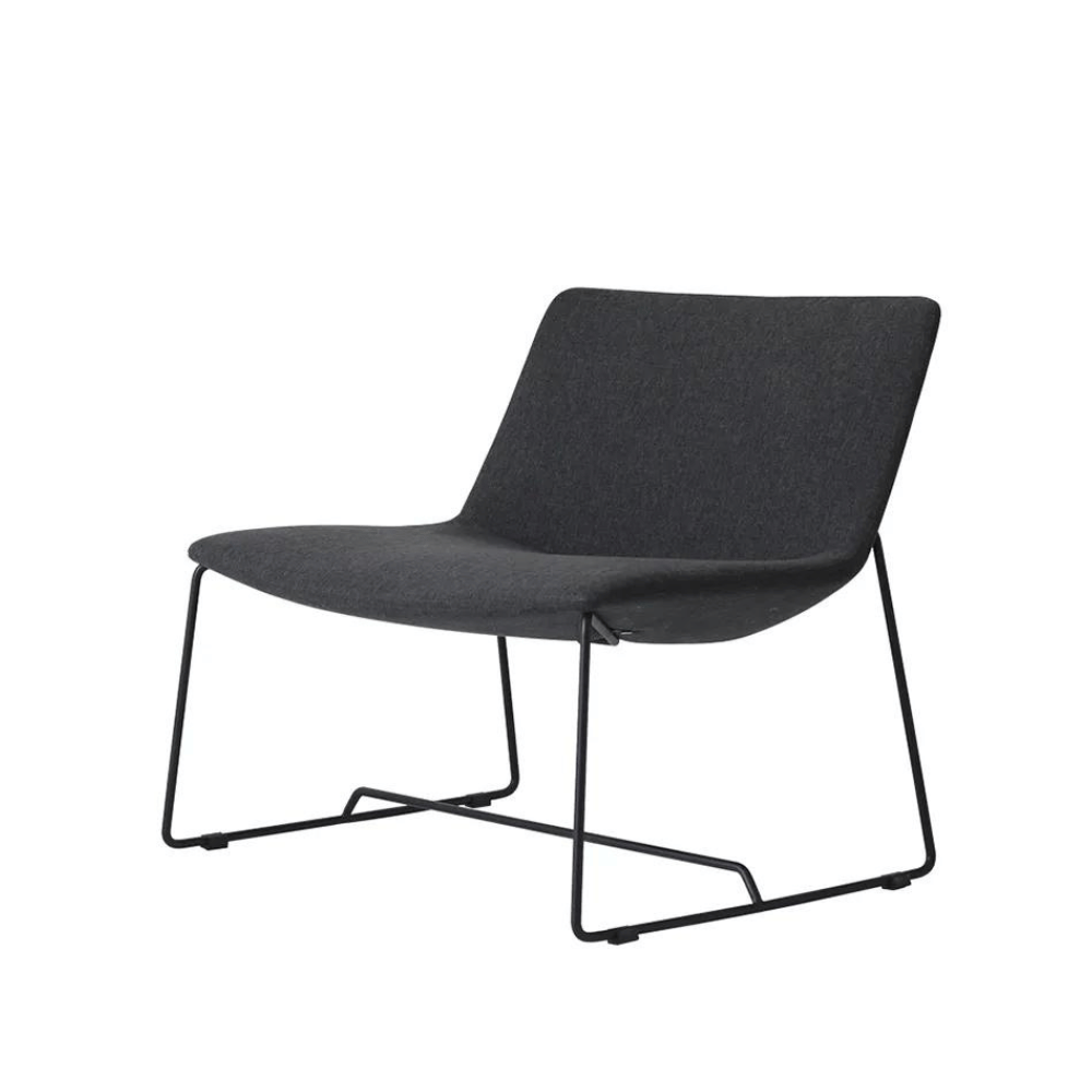 Caden Minimalist Fabric Office Lounge Chair - Gavisco Office Furniture