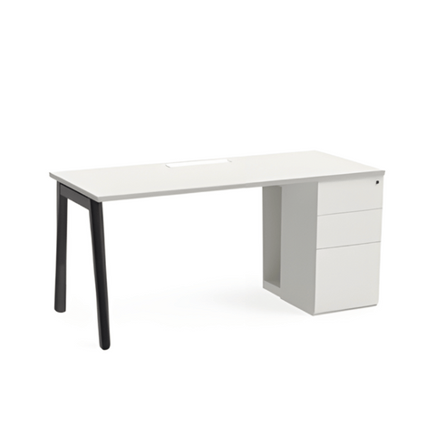 FAB-B Metal Frame Modular Office Workstation Desk with Storage Cabinet