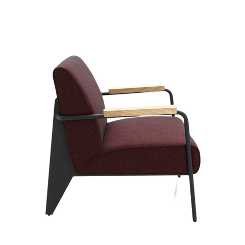 Fauteuil de Salon Single Seater Modern Fabric Lounge Sofa Armchair