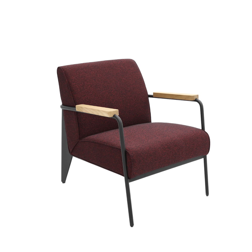 Fauteuil de Salon Single Seater Modern Fabric Lounge Sofa Armchair