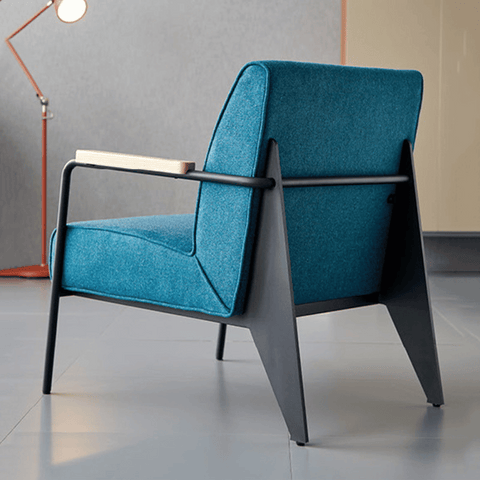 Fauteuil de Salon Single Seater Modern Fabric Lounge Sofa Armchair