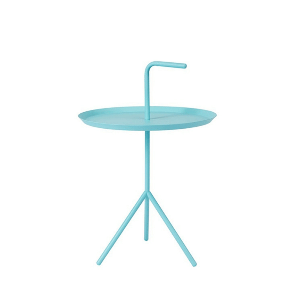 HT26 Modern Designer Small Round Coffee Side Table with Handle