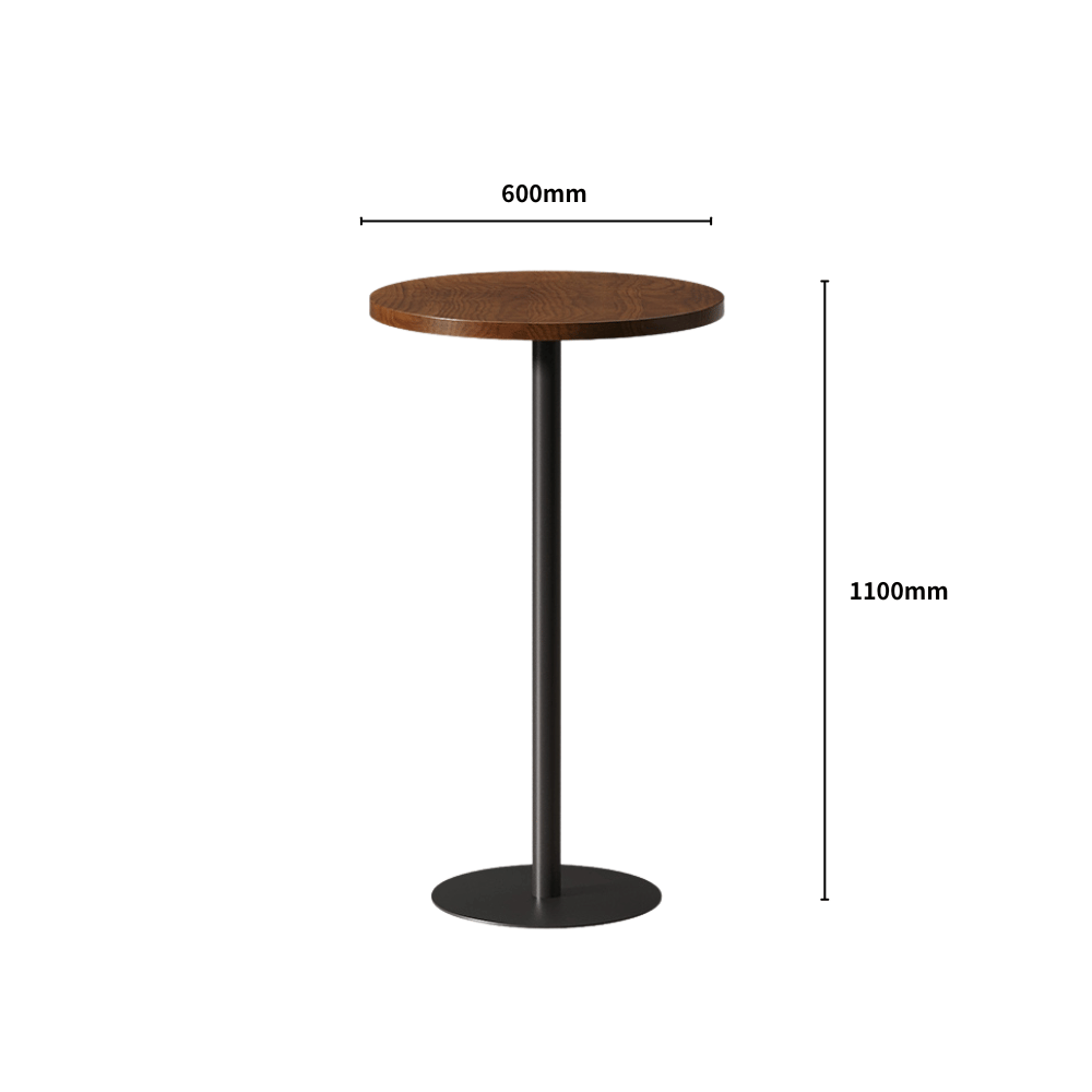 HT77 Modern Office Round Bar Height Coffee Side Table