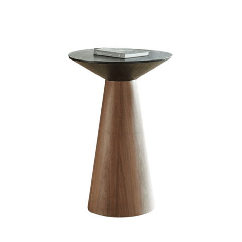 HT78 Modern Wooden Bar Height Coffee Side Table