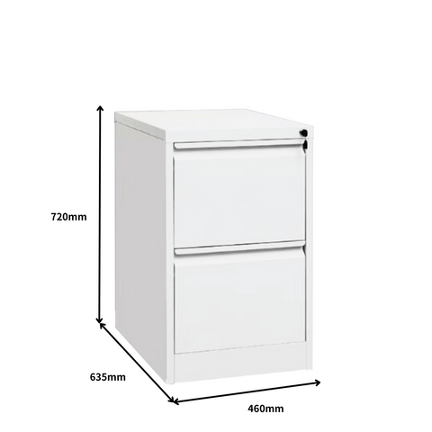 MFC Office Vertical Steel Drawer File Cabinet - Gavisco Office Furniture