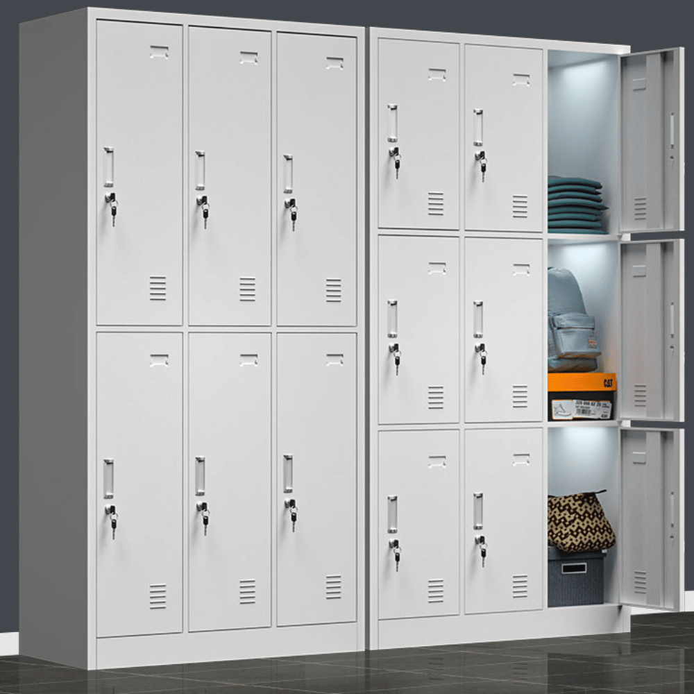 MLK Office Steel Compartment Locker Cabinet - Gavisco Office Furniture