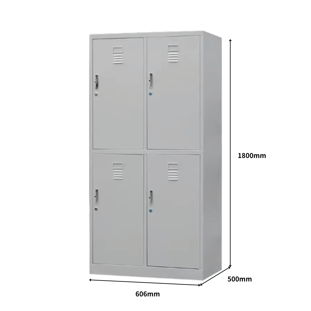 MLK Office Steel Compartment Locker Cabinet - Gavisco Office Furniture