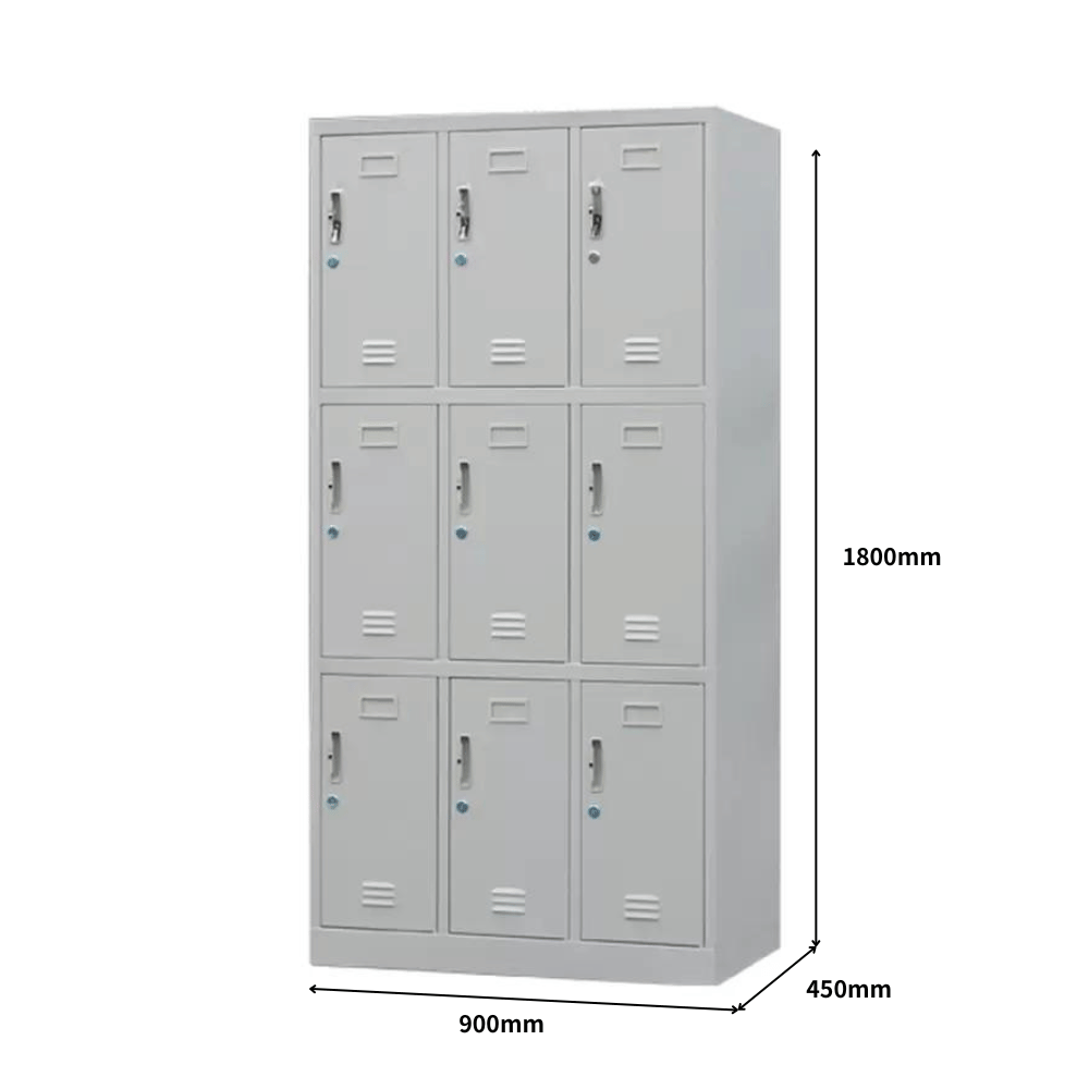 MLK Office Steel Compartment Locker Cabinet - Gavisco Office Furniture