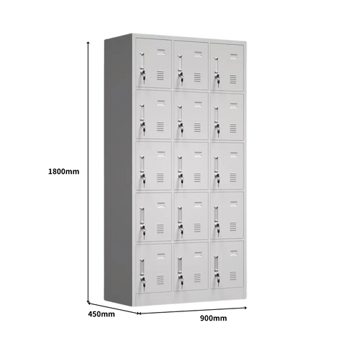 MLK Office Steel Compartment Locker Cabinet - Gavisco Office Furniture