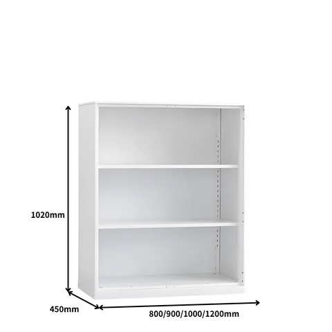 MOC Office Steel Open Shelf Cabinet Bookcase - Gavisco Office Furniture