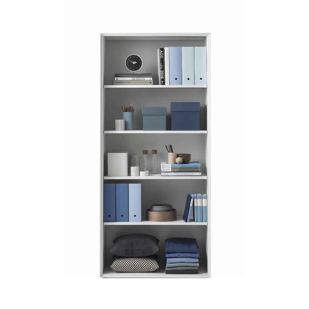 MOC Office Steel Open Shelf Cabinet Bookcase - Gavisco Office Furniture