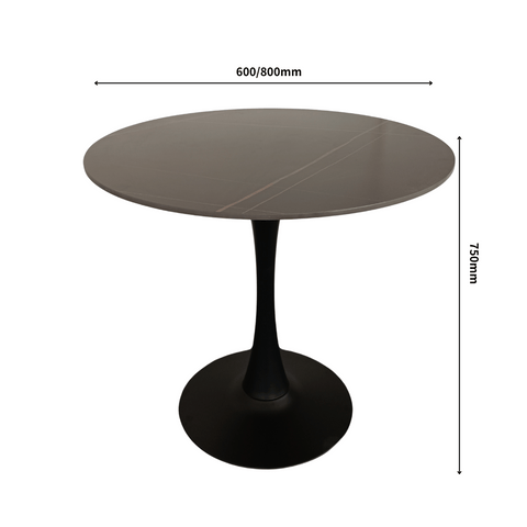 OT08 Disc Base Office Sintered Stone Round Coffee Side Table