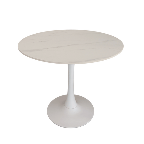 OT08 Disc Base Office Sintered Stone Round Coffee Side Table