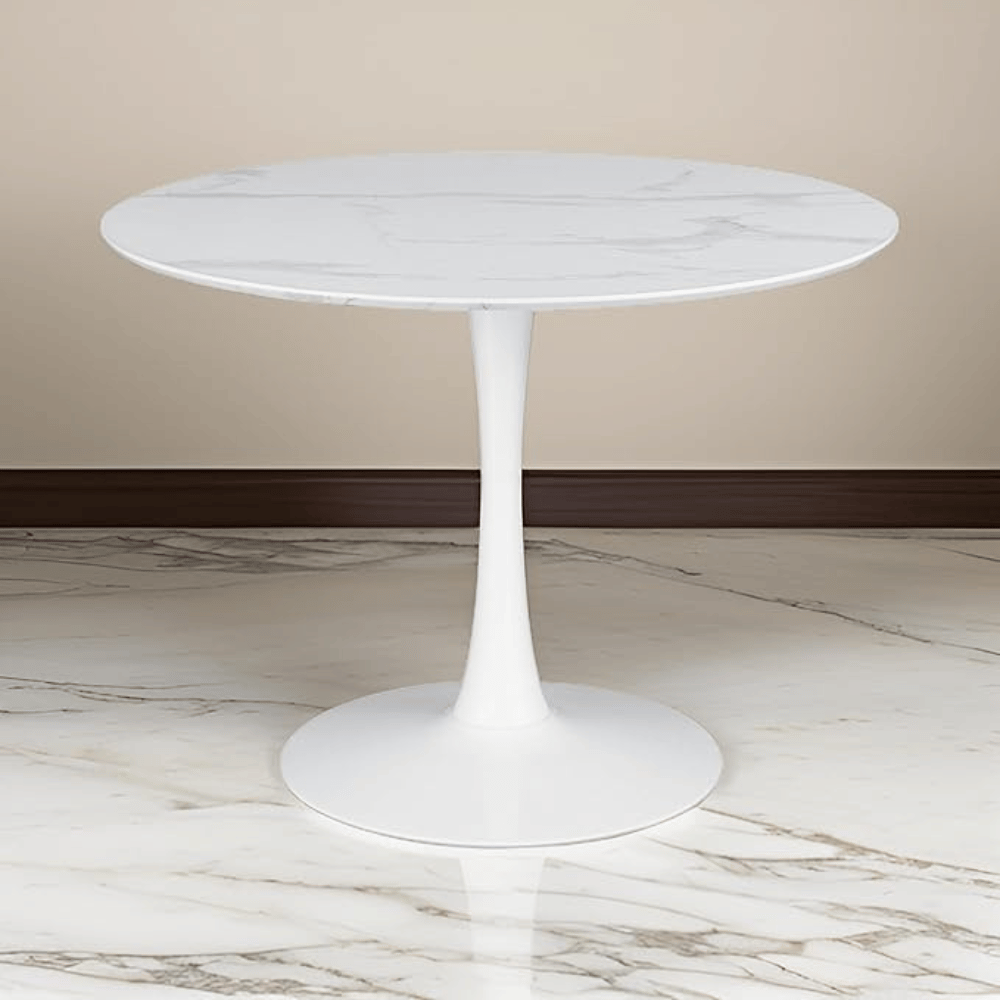 OT08 Disc Base Office Sintered Stone Round Coffee Side Table