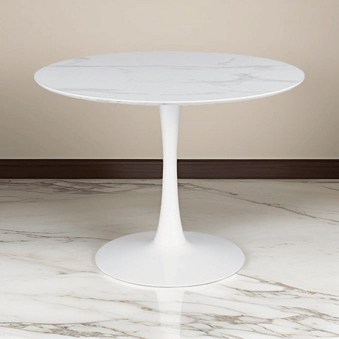 OT08 Disc Base Office Sintered Stone Round Coffee Side Table