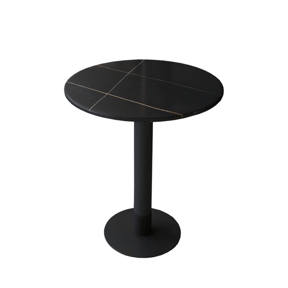 OT09 Disc Base Office Sintered Stone Round Coffee Side Table