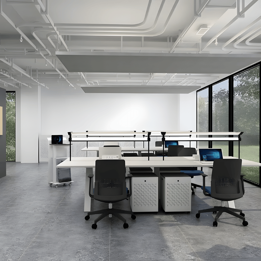 PEAK-C 120° Y-Shaped Metal Frame Modular Office Workstation Desk