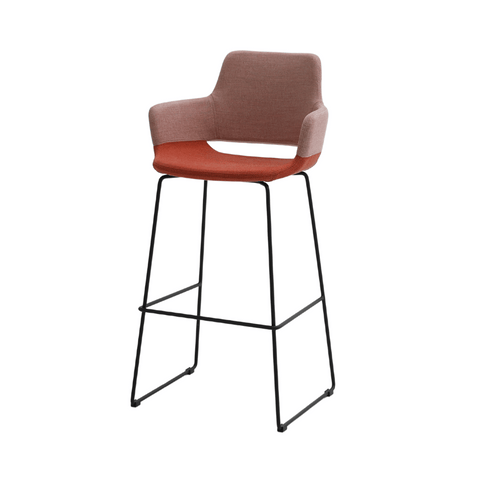 Pok Modern Office Fabric High Bar Stool Chair - Gavisco Office Furniture