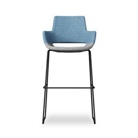 Pok Modern Office Fabric High Bar Stool Chair - Gavisco Office Furniture