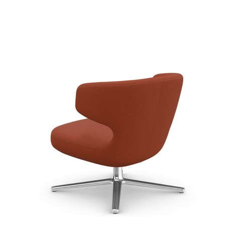 Petit Modern Fabric Office Low Lounge Chair