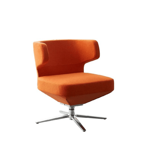 Petit Modern Fabric Office Low Lounge Chair