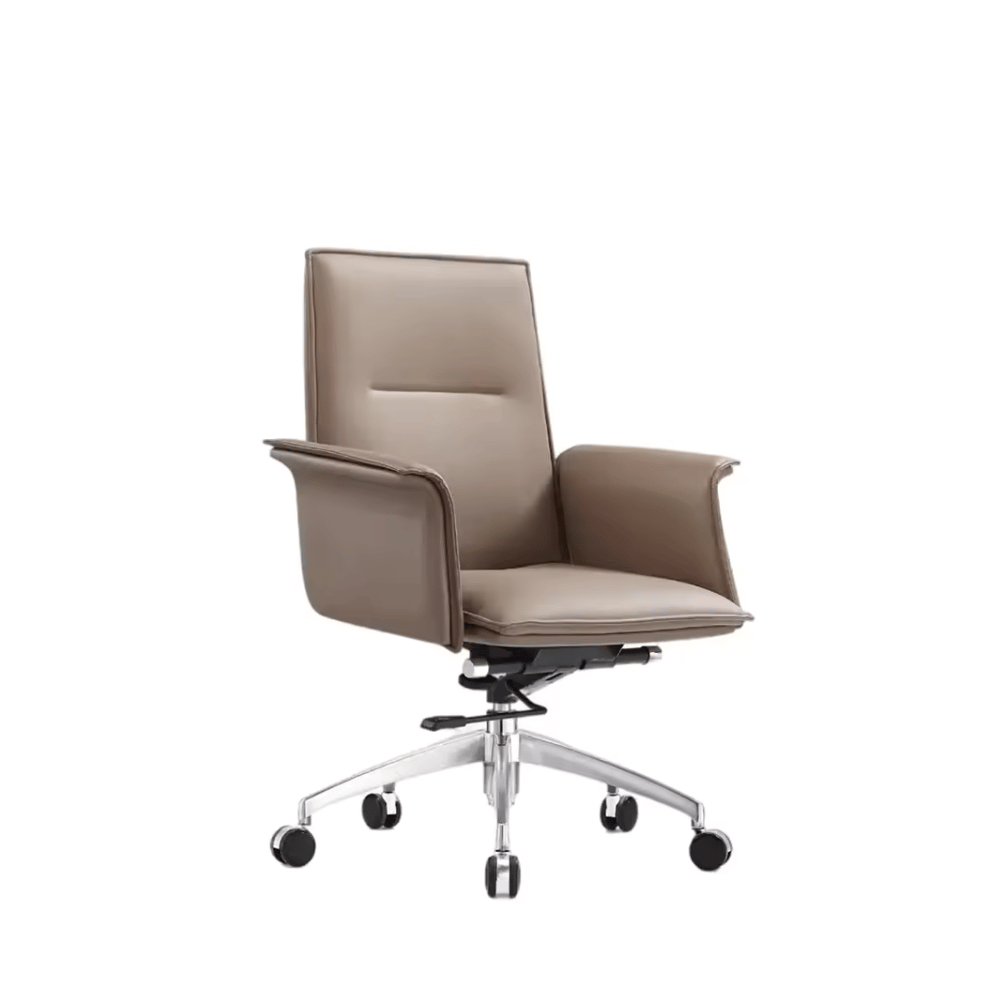 Taurus-M Mid Back Office Leather Executive Chair - Gavisco Office Furniture