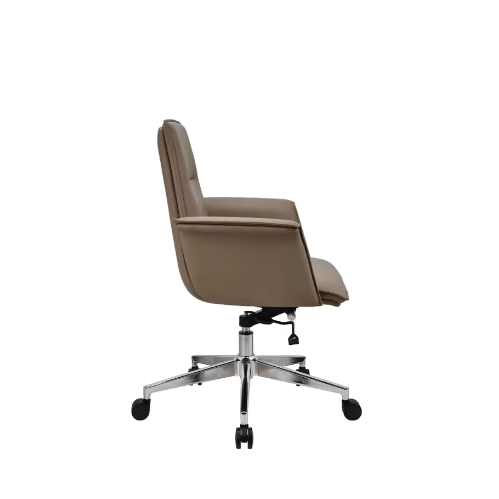 Taurus-M Mid Back Office Leather Executive Chair - Gavisco Office Furniture