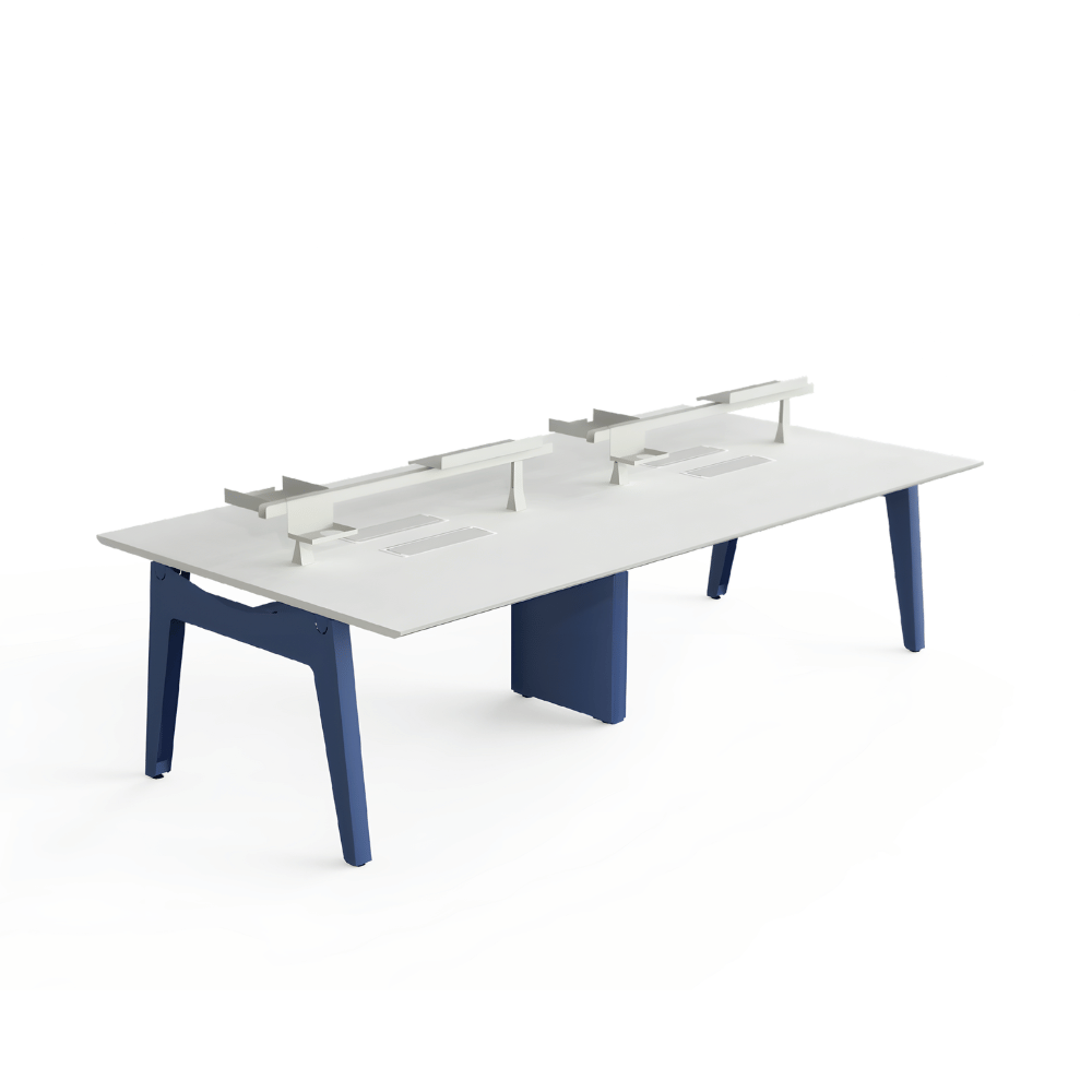 U Metal Frame Modular Office Workstation Desk