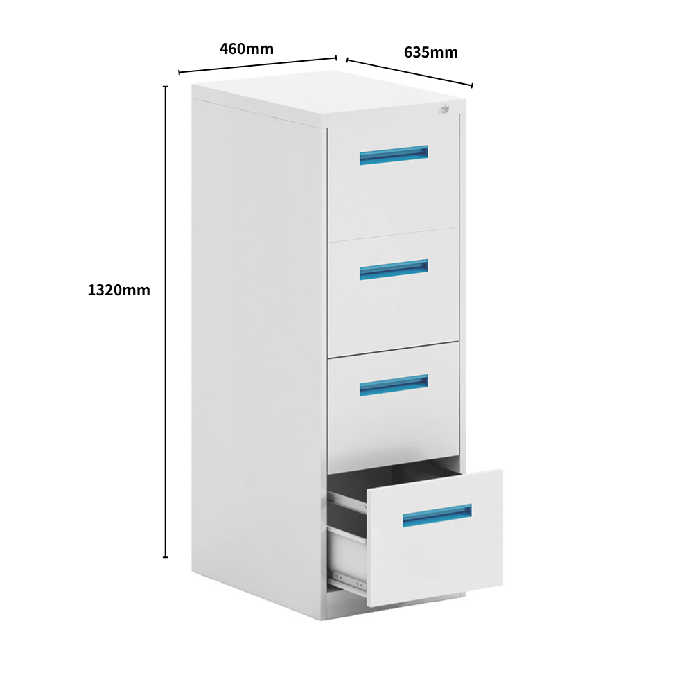 DTG-VFC1 Office Steel Vertical Drawer Filing Cabinet