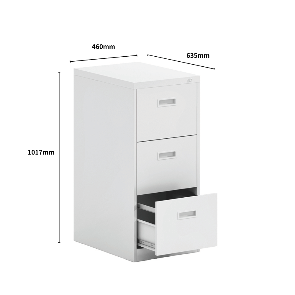 DTG-VFC3 Office Steel Vertical Drawer Filing Cabinet