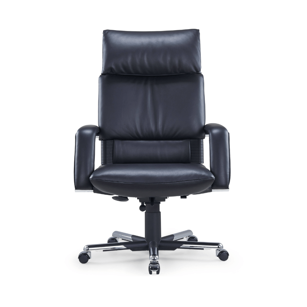 Vintage Classic High Back Genuine Leather Boss Executive Chair