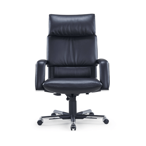 Vintage Classic High Back Genuine Leather Boss Executive Chair