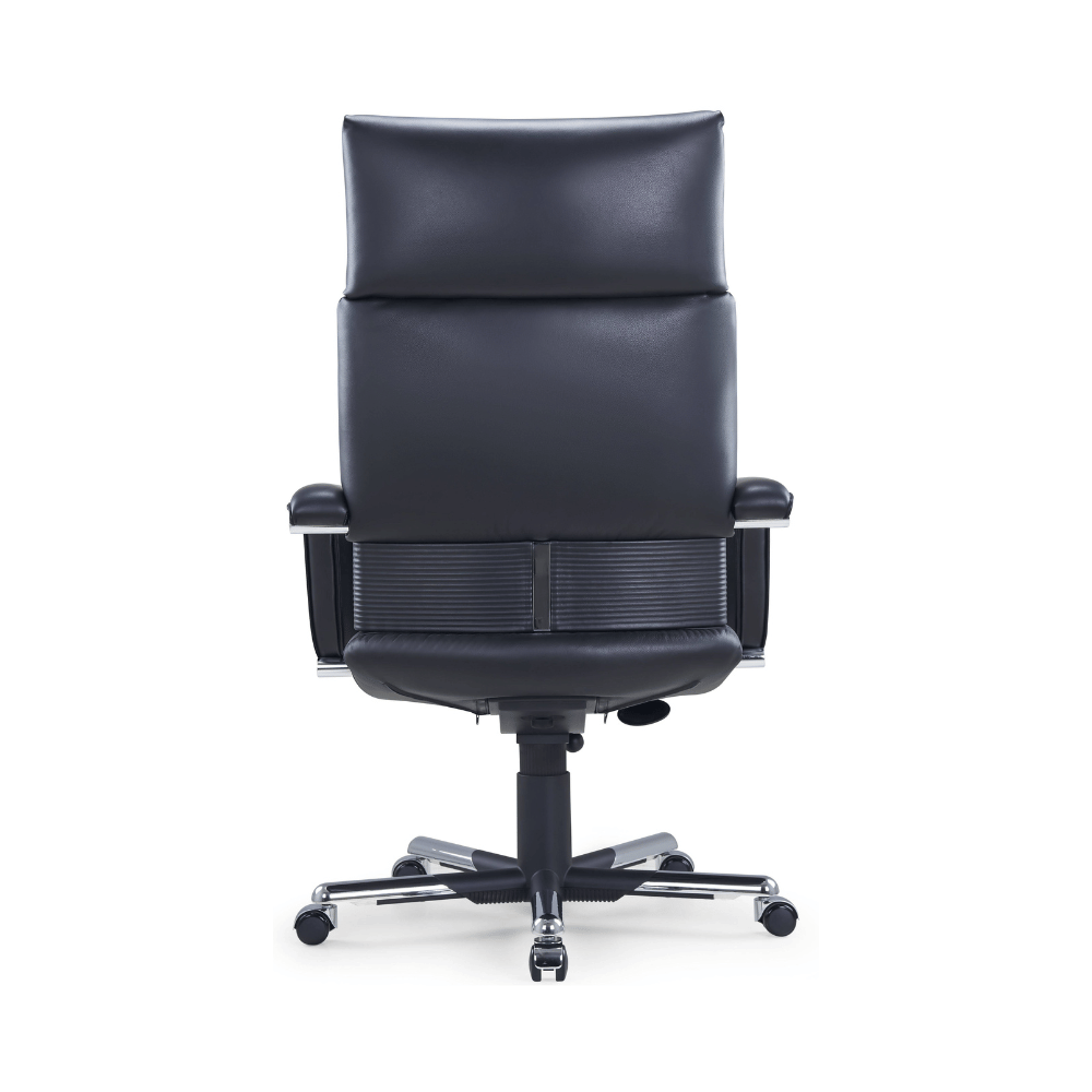 Vintage Classic High Back Genuine Leather Boss Executive Chair