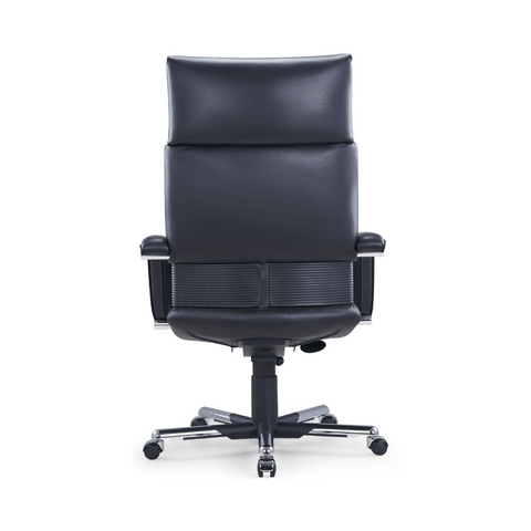 Vintage Classic High Back Genuine Leather Boss Executive Chair