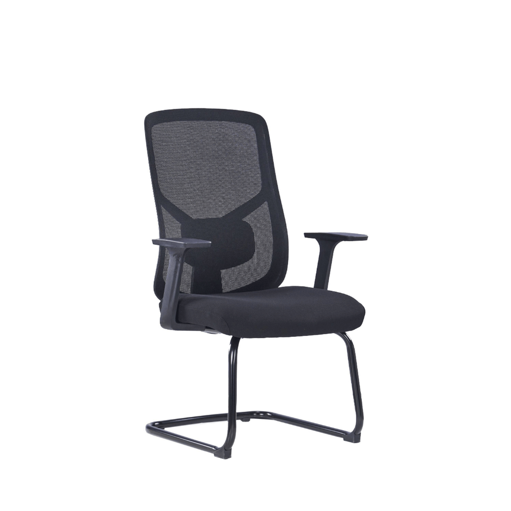 YNG-V Mid Back Ergonomic Visitor Meeting Cantilever Chair