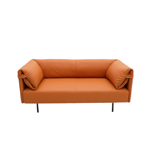 Alma Two Seater Luxury Leather Lounge Sofa