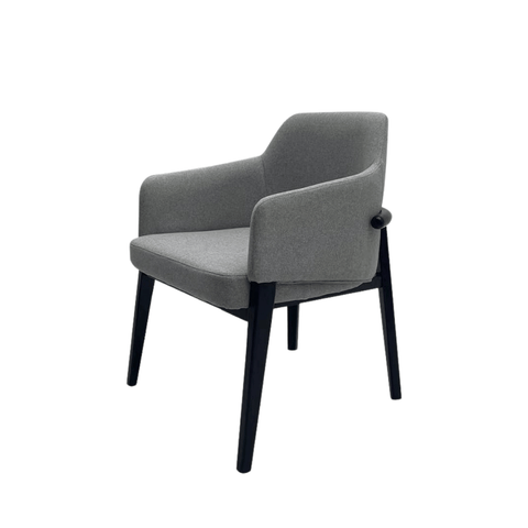 Alva Modern Fabric Upholstered Dining Room Armchair