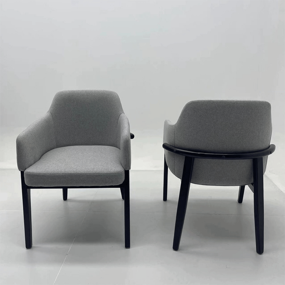 Alva Modern Fabric Upholstered Dining Room Armchair