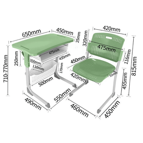 Anchor Modern Student Desk and Chair Set