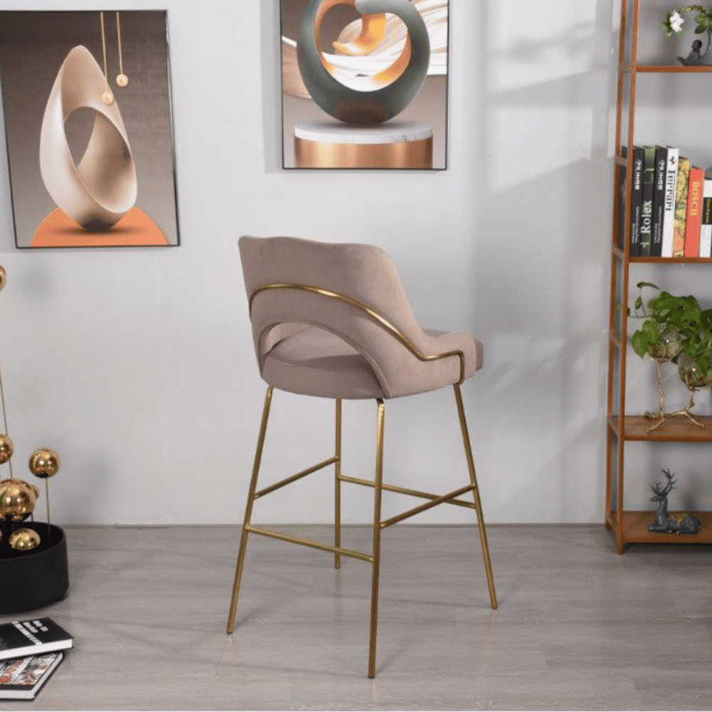 Anthem Modern Luxury High Bar Stool Chair