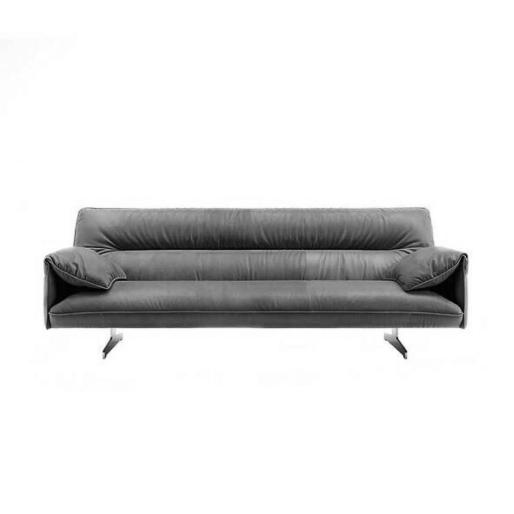 Antohn Three Seater Luxury Leather Lounge Sofa