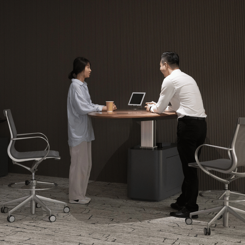 Arise Modern Collaborative Electric Standing Meeting Table